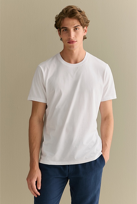 Organically Grown Cotton Crew T-Shirt