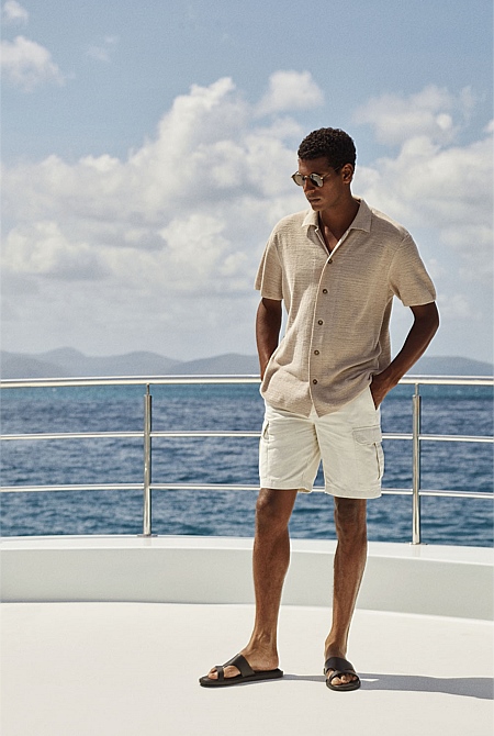 Linen Cotton Utility Short Linen Cotton Utility Short