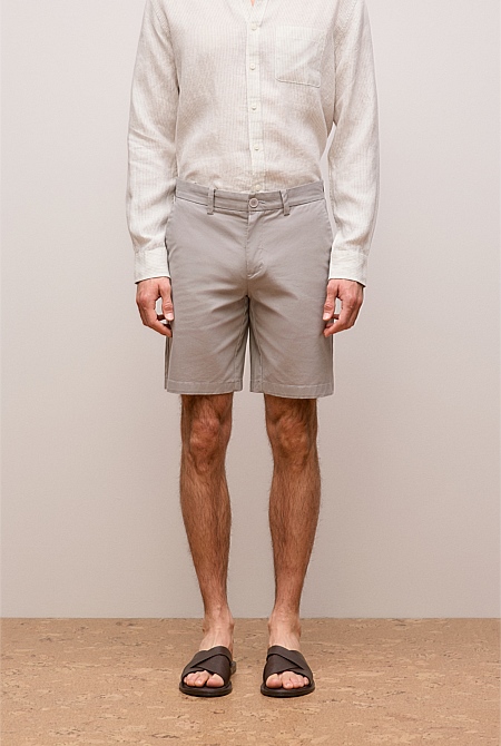 Cotton Twill Chino Short