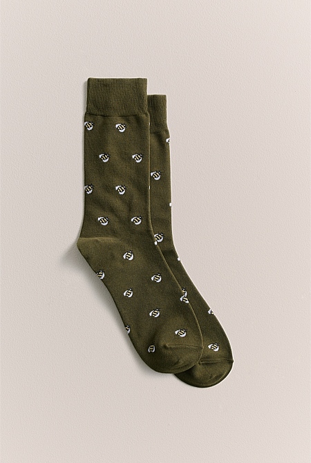 Bumble Bee Sock