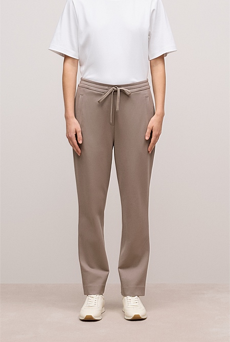 Ponte Straight Leg Pant