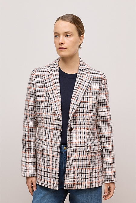 Wool Tweed Blazer