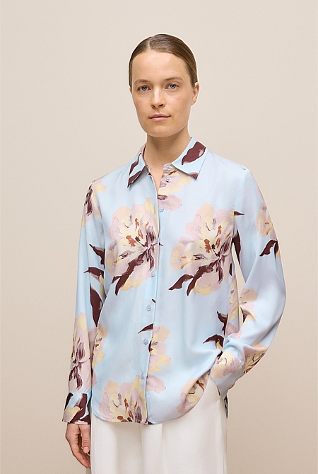 Camellia Long Sleeve Shirt