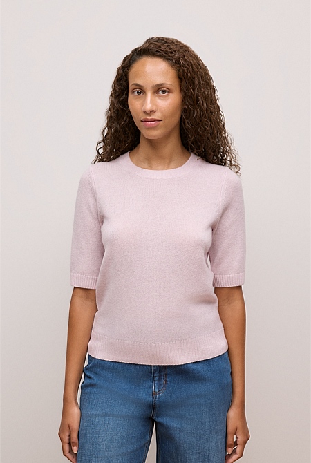 Wool Cashmere T-shirt