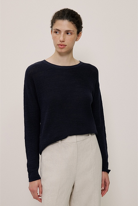 Linen Cotton Pullover Linen Cotton Pullover