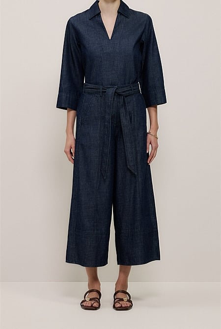 Soft Denim Culotte Soft Denim Culotte