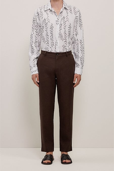 Linen Relaxed Tailored Pant Linen Relaxed Tailored Pant