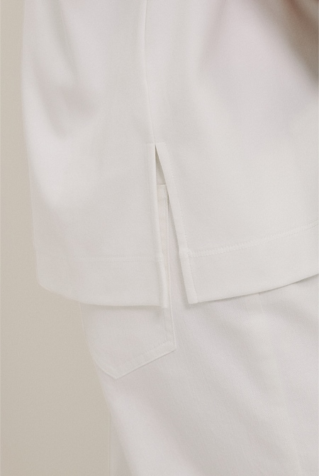 Modal Cotton Boxy Crew T-shirt Modal Cotton Boxy Crew T-shirt
