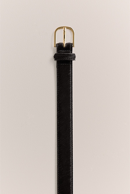 Corra Pony Hair Belt Corra Pony Hair Belt