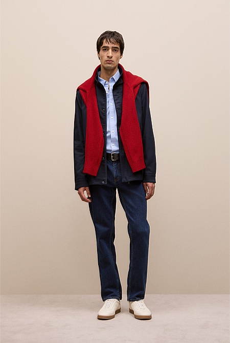 Cotton Twill Zip Through Jacket Cotton Twill Zip Through Jacket