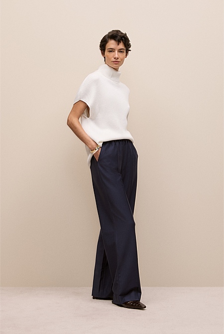 Pintucked Pull On Pant Pintucked Pull On Pant