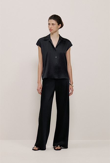 Satin Bias Cut Pant Satin Bias Cut Pant