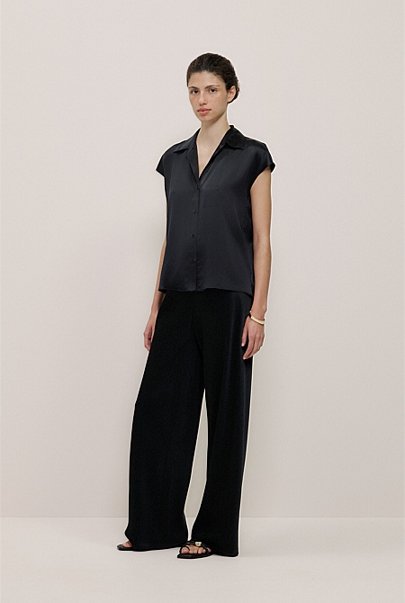 Satin Bias Cut Pant Satin Bias Cut Pant
