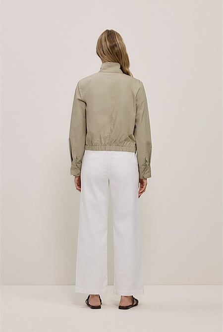 Funnel Neck Bomber Jacket Funnel Neck Bomber Jacket