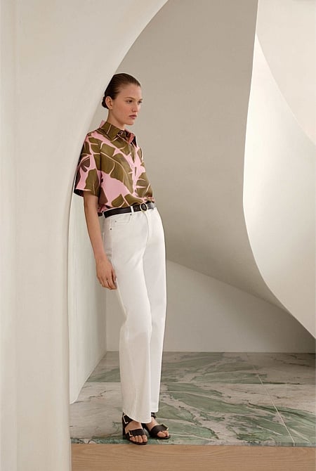 Solara Silk Short Sleeve Shirt Solara Silk Short Sleeve Shirt