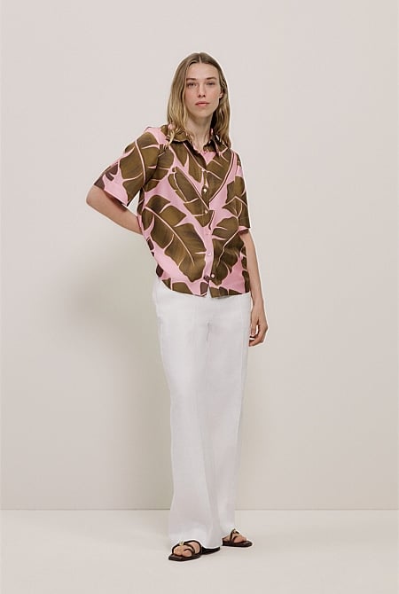 Solara Silk Short Sleeve Shirt Solara Silk Short Sleeve Shirt