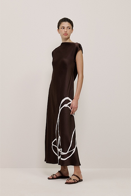 Camie Lyons x Trenery Silk Dress Camie Lyons x Trenery Silk Dress