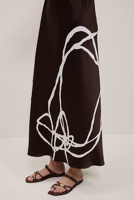 Camie Lyons x Trenery Silk Dress Camie Lyons x Trenery Silk Dress