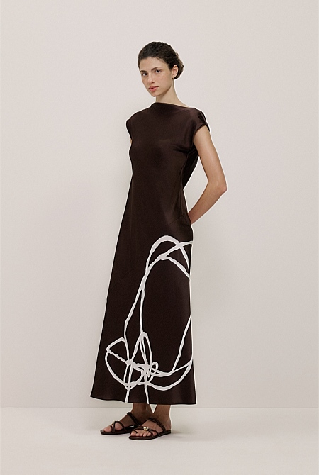Camie Lyons x Trenery Silk Dress Camie Lyons x Trenery Silk Dress