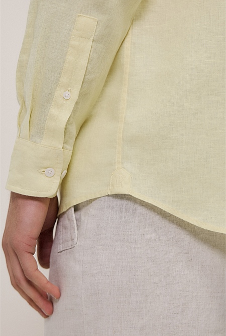 Regular Fit Linen Classic Long Sleeve Shirt Regular Fit Linen Classic Long Sleeve Shirt