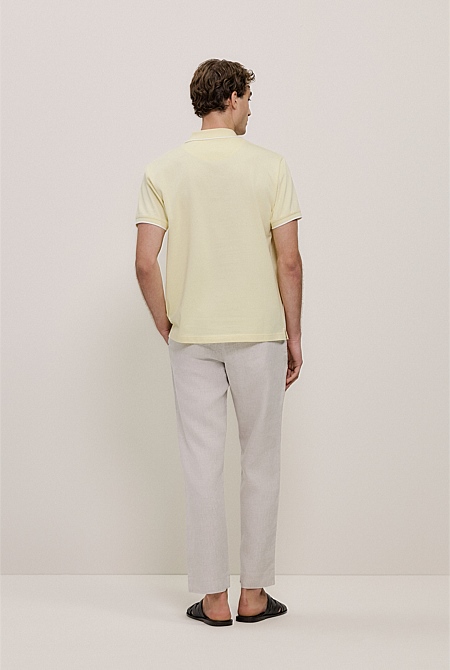 Mercerised Cotton Pique Polo Mercerised Cotton Pique Polo