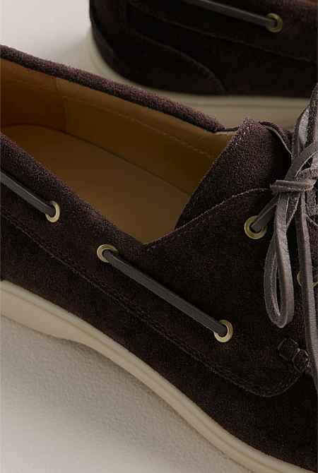 Marven Suede Boat Shoe Marven Suede Boat Shoe