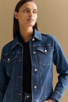 Cotton Blend Classic Denim Jacket