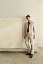 Regular Fit Belgian Linen Blazer