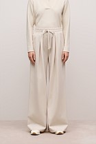Ponte Drawcord Wide Leg Pant