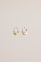Etty Teardrop Hoop Earrings