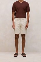 Cotton Twill Chino Short