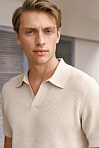 Cotton Texture Stitch Polo