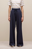 Ponte Drawcord Wide Leg Pant