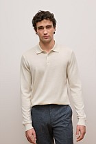 Merino Long Sleeve Polo