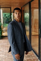 Cotton Wool Blend Blazer