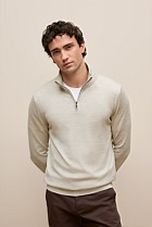 Merino Half Zip