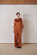 Satin Relaxed Blouse