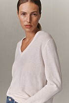 Cashmere Relaxed V-Neck