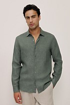 Tailored Fit Delave Linen Shirt