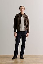 Relaxed Fit Dark Wash Jean