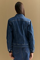 Cotton Blend Classic Denim Jacket