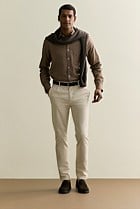 Pleat Front Chino Pant