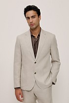 Regular Fit Belgian Linen Blazer