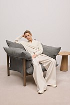 Ponte Drawcord Wide Leg Pant