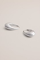 Etty Teardrop Hoop Earrings