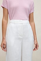 Linen Pintucked Pant