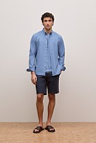 Regular Fit Monogram Oxford Shirt