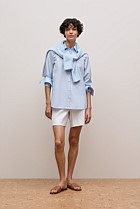 Cotton Poplin Long Sleeve Shirt