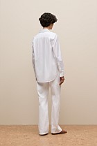 Cotton Poplin Long Sleeve Shirt