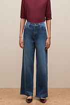 Australian Cotton Blend High Waist Jean